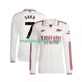 Maillot de Foot Arsenal Bukayo Saka 7 Troisième 2025-26 Manches Longues